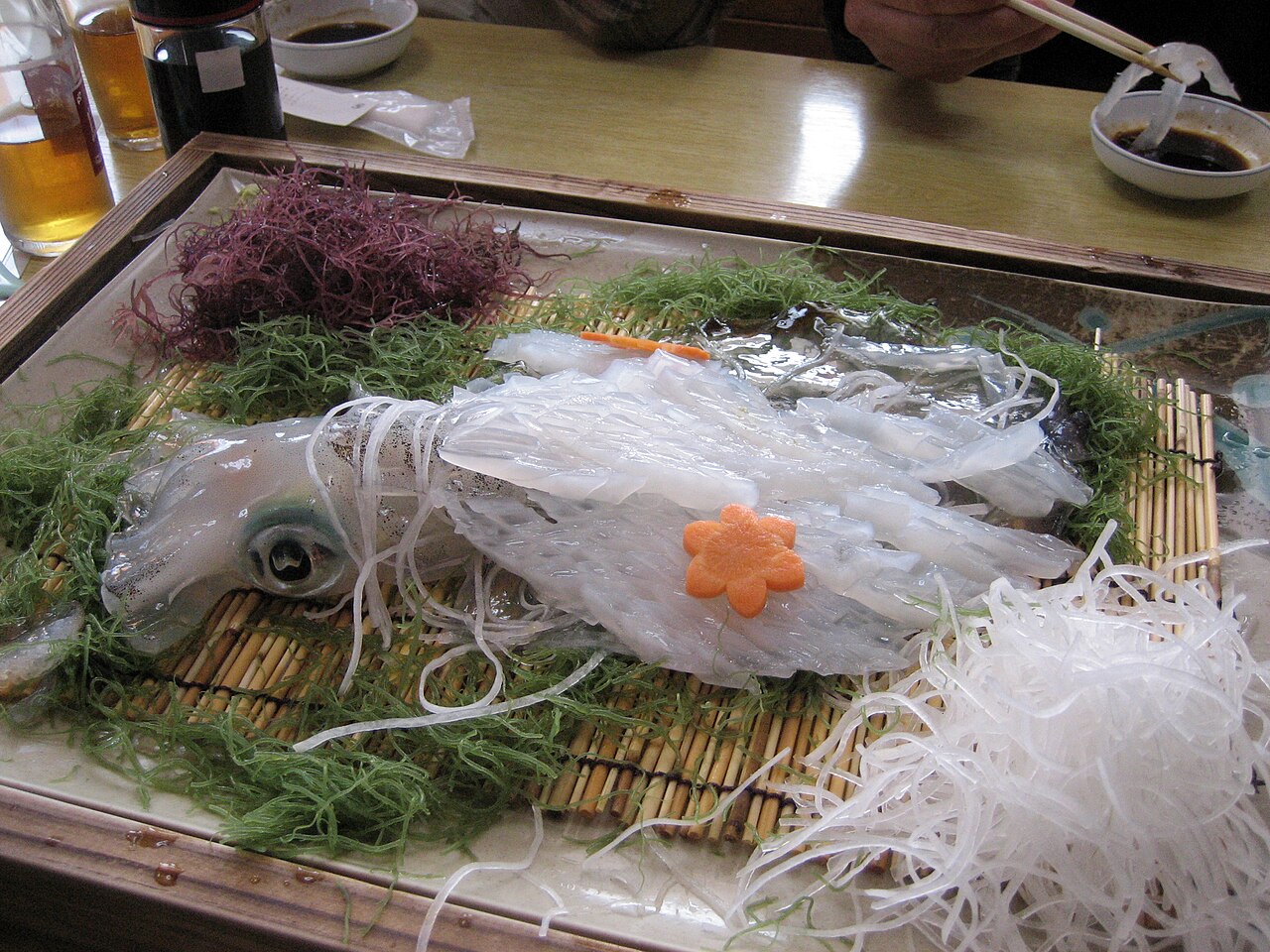 コウイカの刺身