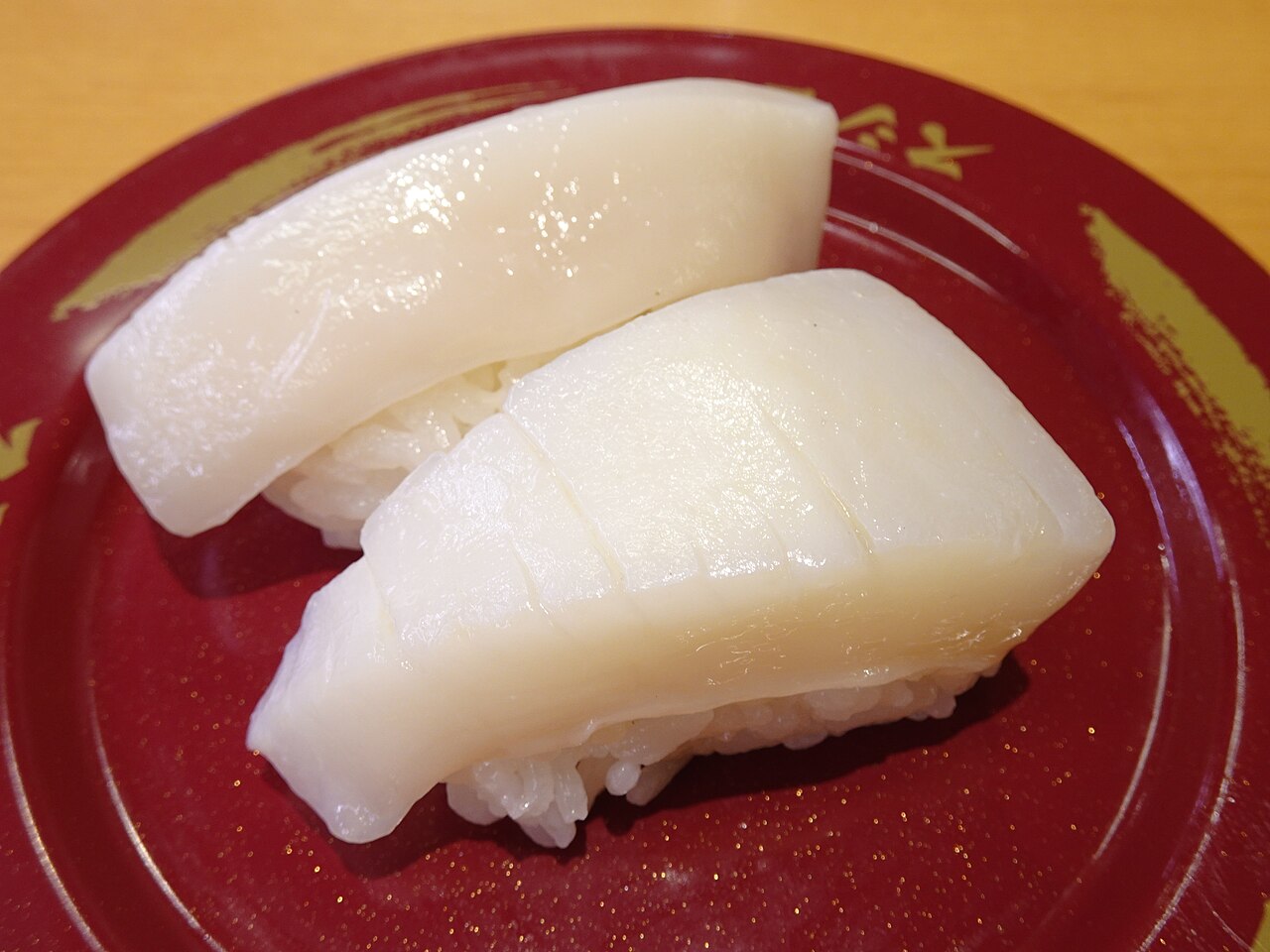 スシローのケンサキイカ握り寿司